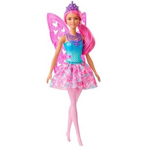 Barbie Dreamtopia Fada Cabelo Pink - Mattel