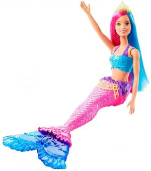 Barbie Dreamtopia Sereia - Cauda Rosa Gjk08