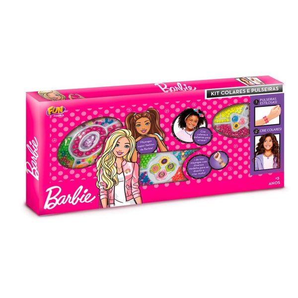 Barbie Kit Colares E Pulseiras - Fun Divirta-Se