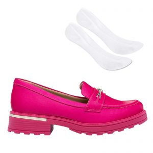 Kit Mocassim Piccadilly Barbie Feminino + Meia