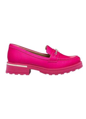 Mocassim Piccadilly Barbie Loafer Feminino Rosa