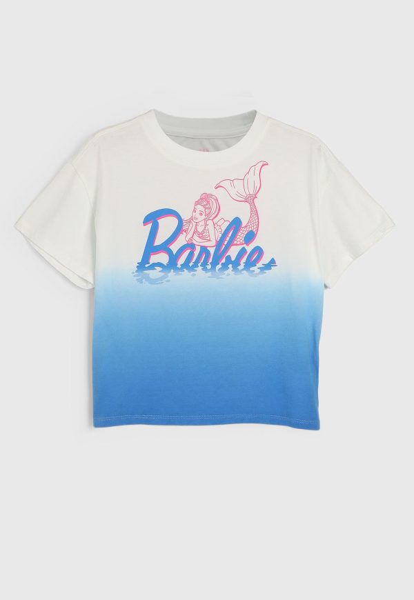 Infantil - Camiseta GAP Barbie Off-White