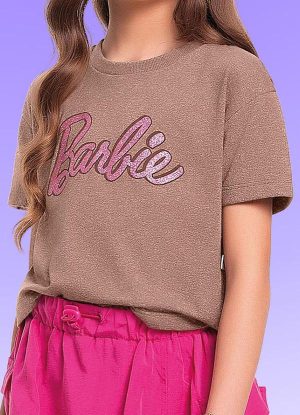 Blusa Barbie Marrom