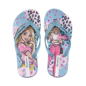 Infantil - Chinelo Grendene Ipanema Barbie Meu Encanto Glitter Azul/Rosa