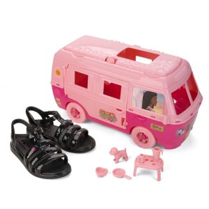 Infantil - Sandália Grendene Barbie Road Trip Preto