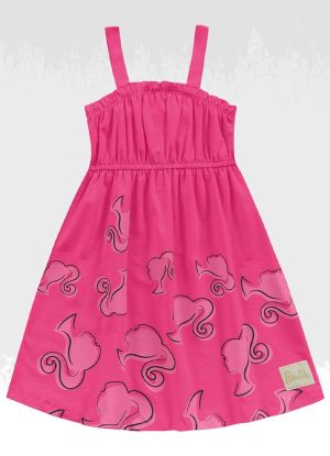 Vestido Barbie Rosa