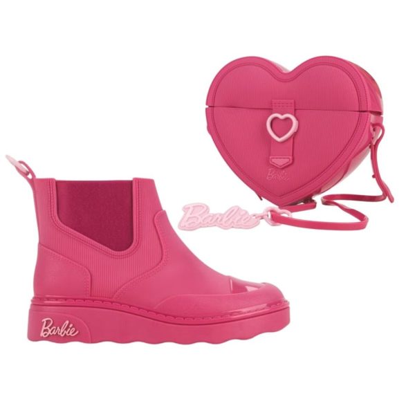 Infantil - Bota Barbie Grendene Heart Bag 23074 Grendene Rosa