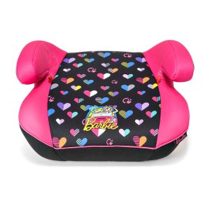 Assento Para Auto Multikids Baby Booster Fashion Barbie 22-36Kg Preto/Rosa - Bb632 Bb632