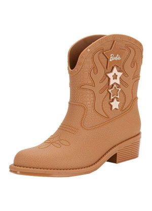 Bota Infantil Barbie Western Disney Grendene Kids 23227 - Caramelo