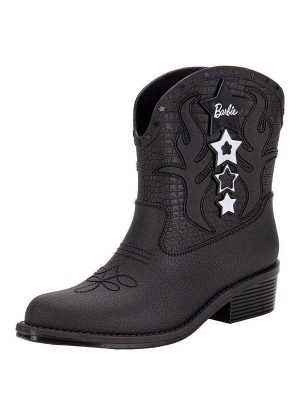 Bota Infantil Barbie Western Disney Grendene Kids 23227 - Preto