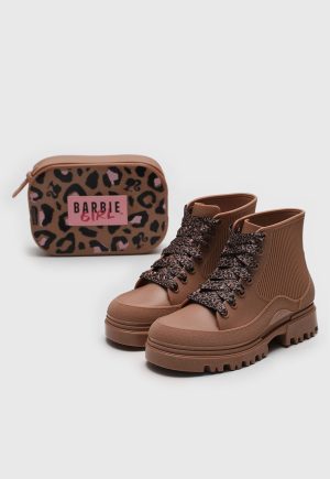 Infantil - Bota Grendene Barbie Powerful Caramelo