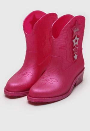 Infantil - Bota Grendene Barbie Western Rosa