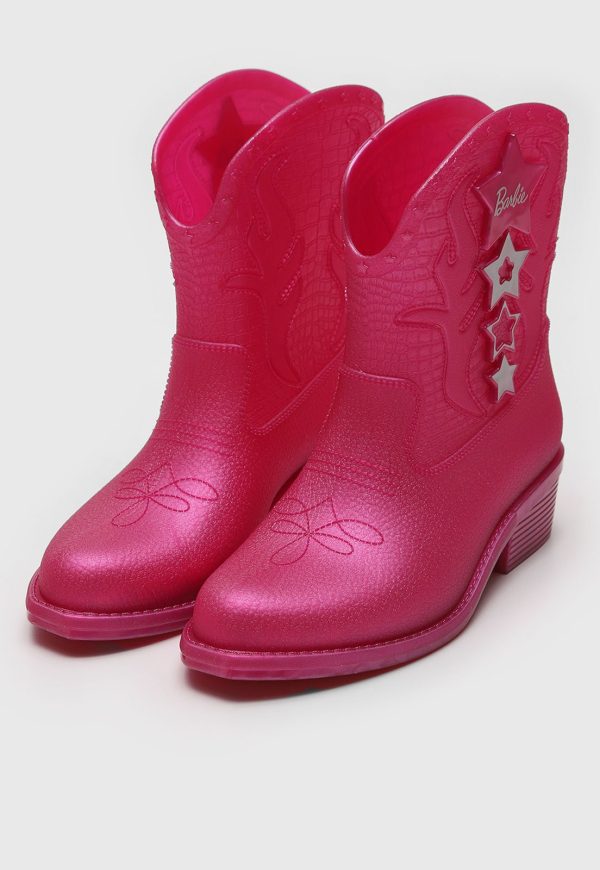 Infantil - Bota Grendene Barbie Western Rosa