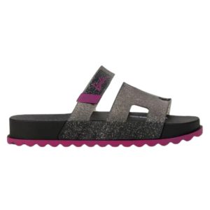 Infantil - Slide Grendene Barbie Glam 23200 Grendene Preto